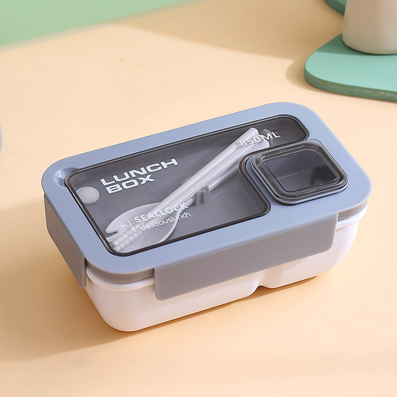 Leakproof Compartmentalized Kids Bento Lunchbox with Removable Round Soup Bowl and Utensil Storage Bowlift