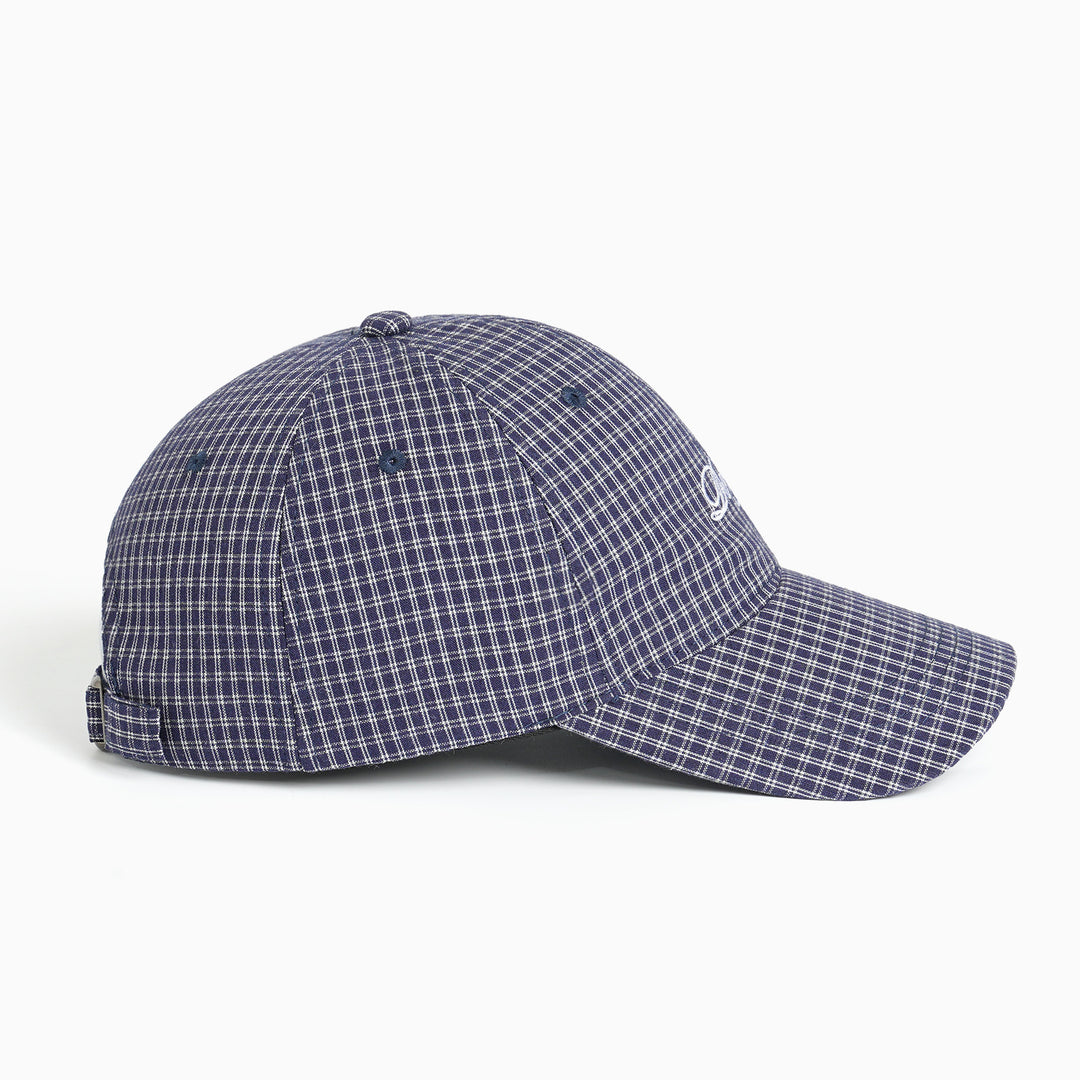 Women's Sporty Checkered Cap Bowlift
