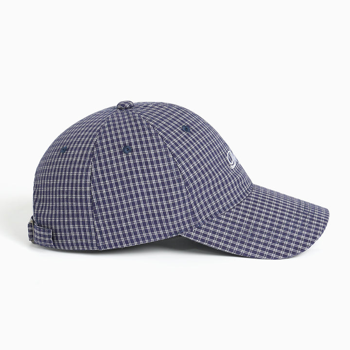 Women's Sporty Checkered Cap Bowlift