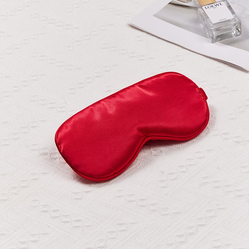 Women's ergonomic sleep mask made of satin-like material with contoured eye area Bowlift