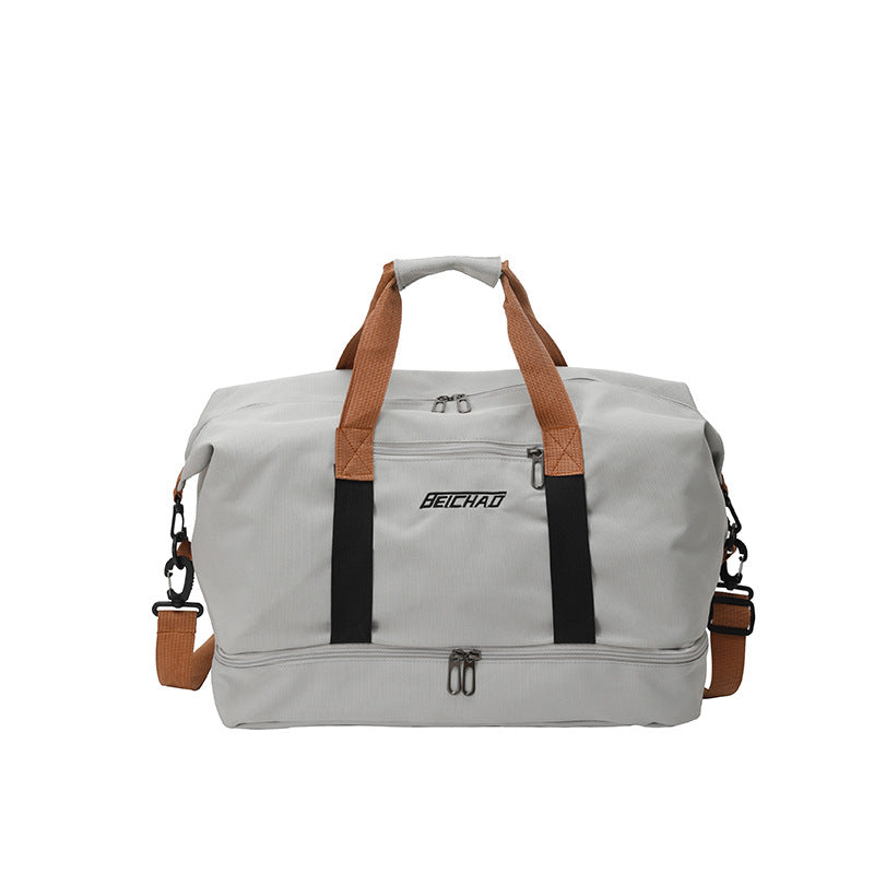 Durable Multi-Compartment Travel Duffel Bag