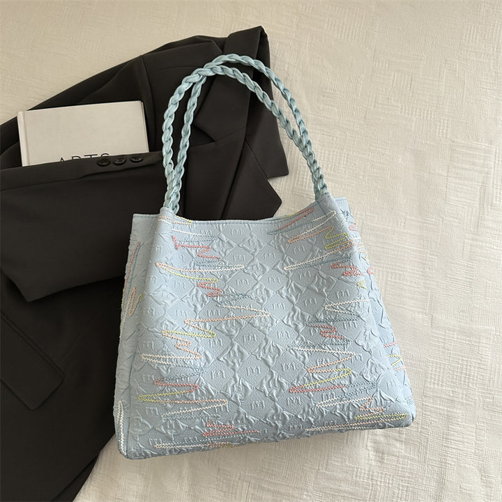 Quilted Decorative Shoulder Bag Bowlift