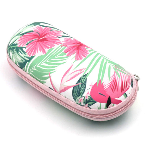 Tropical Floral Eyewear Case Bowlift