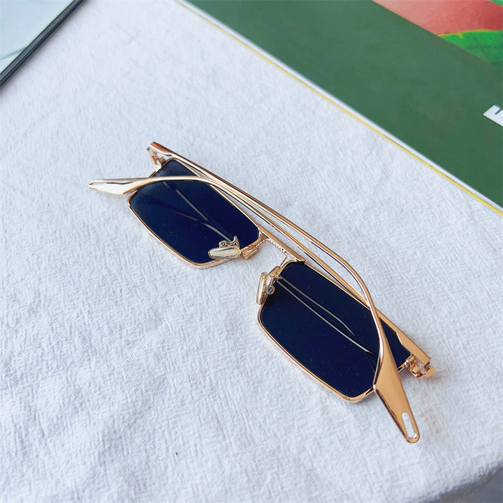 Fashion-Forward Geometric Frame Sunglasses Bowlift
