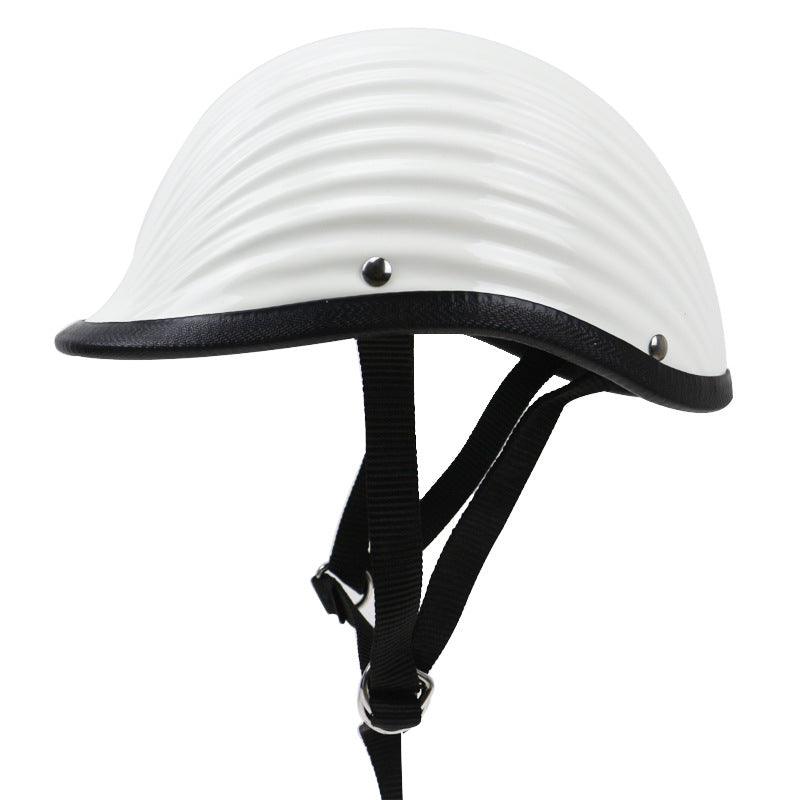 Retro Protective Motorcycle Helmet Bowlift