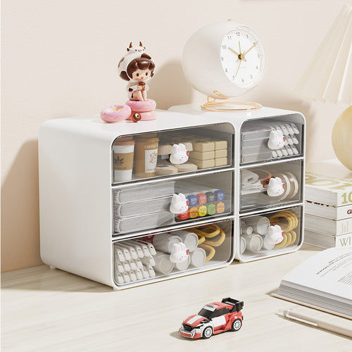 Modern Multi-Drawer Desktop Storage Organizer Bowlift
