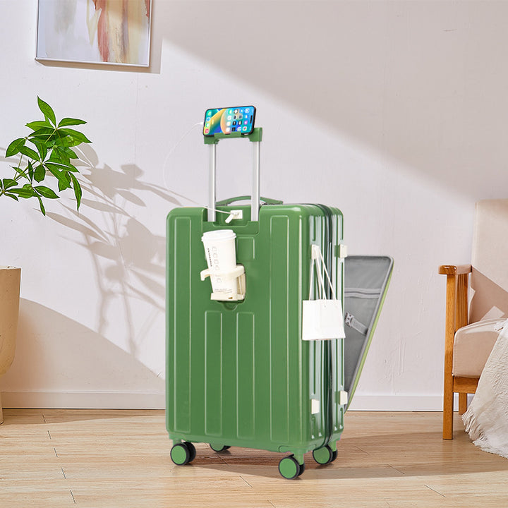 Functional Compact Travel Suitcase Bowlift