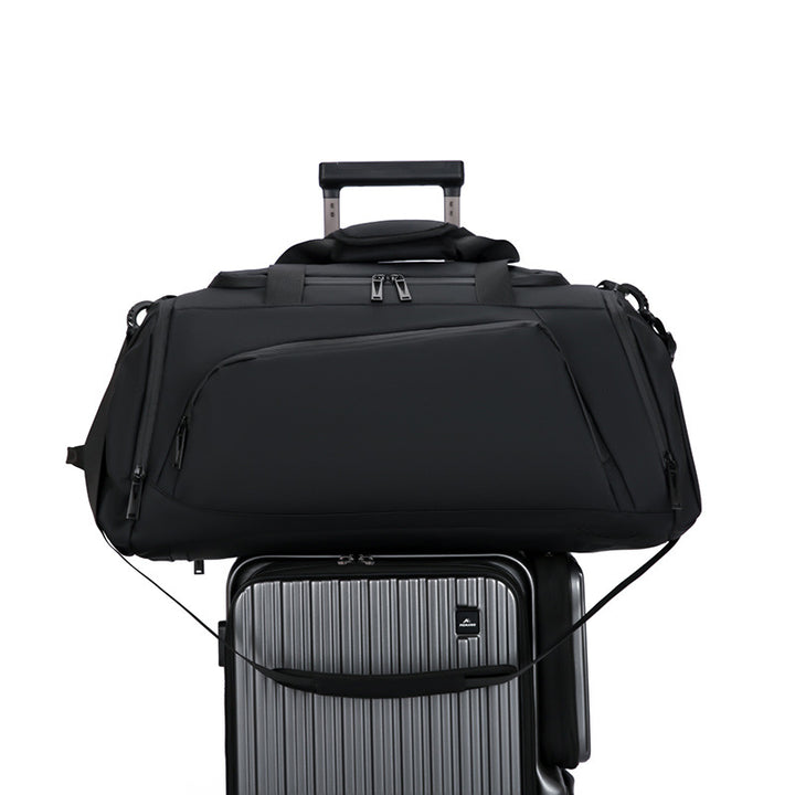 Sporty Duffel Bag With Waterproof Material And Ergonomic Carry Options Bowlift