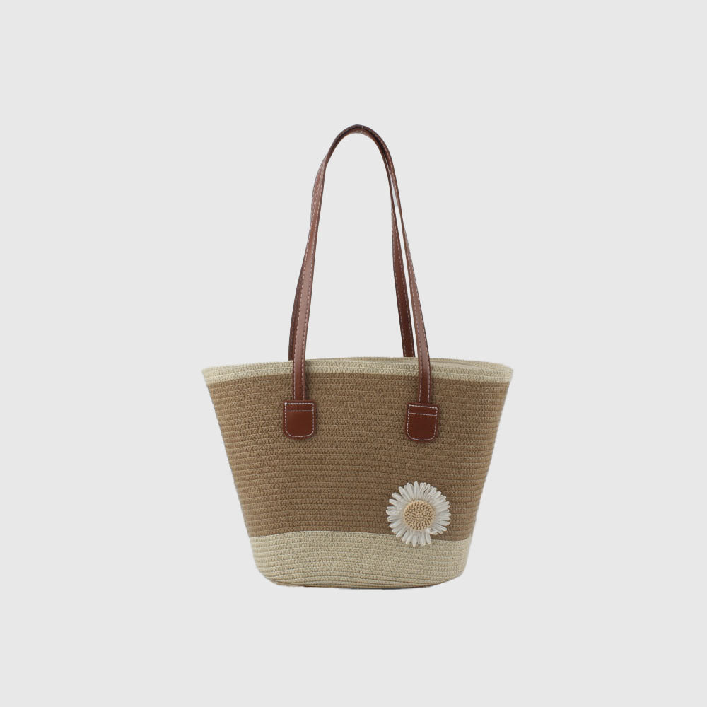 Leisurely knitted tote bag Bowlift