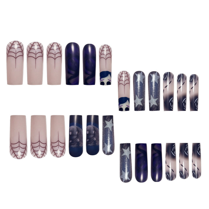 Artistic Cosmic Nail Design Bowlift