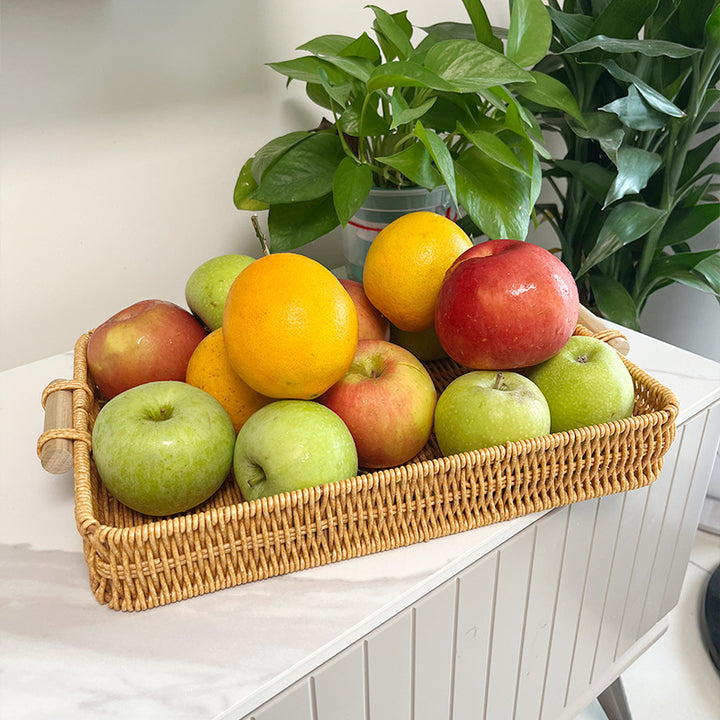 Handwoven Serving Tray Bowlift