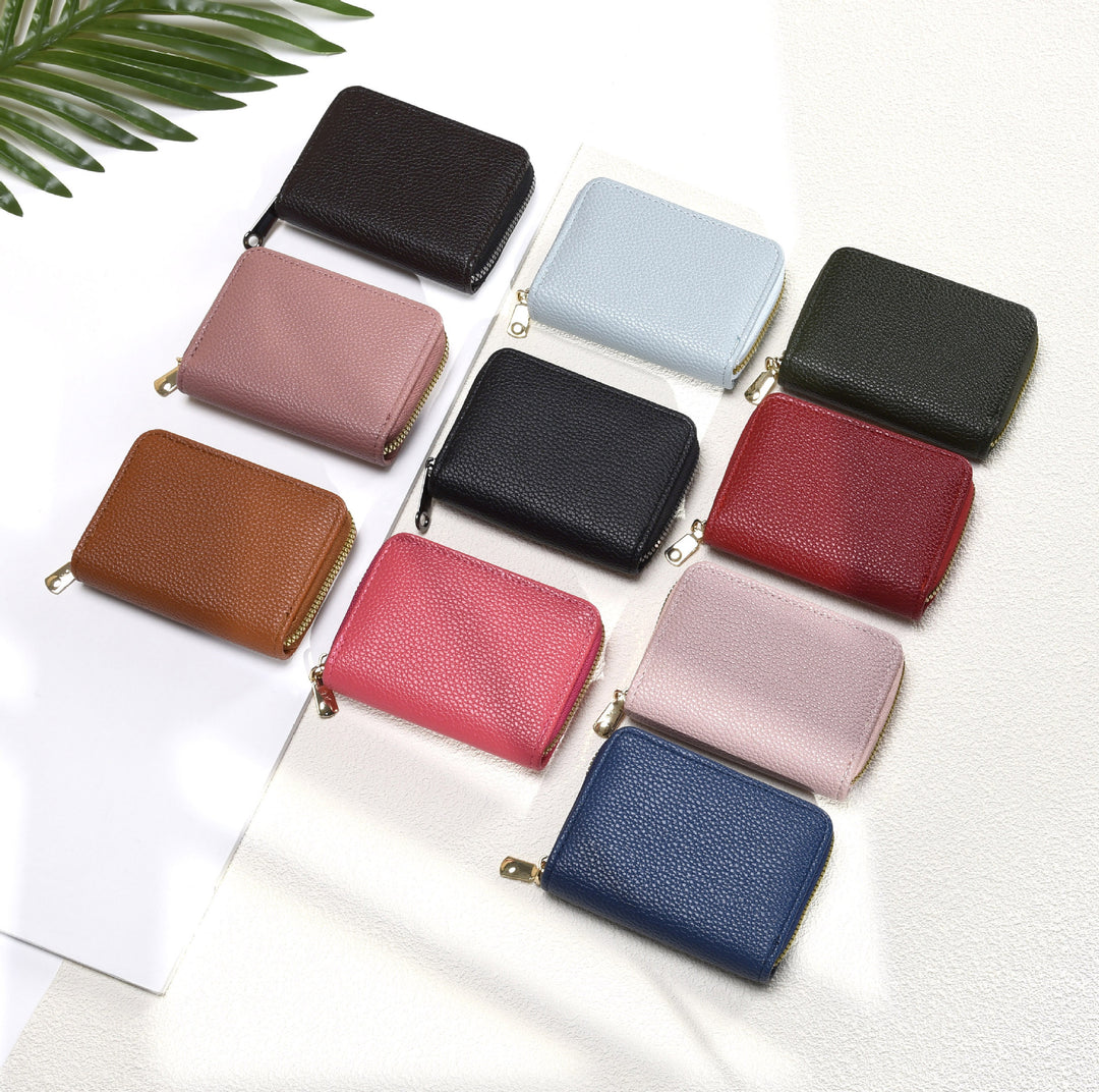 Leather Zip Wallet