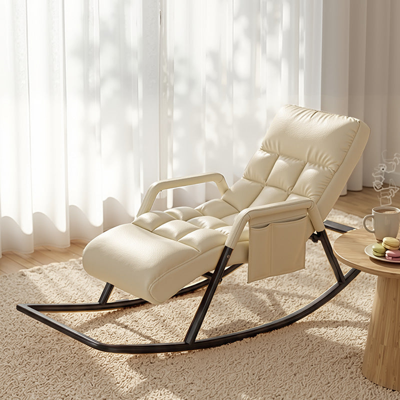 Ladies rocking chair with ergonomic design and luxurious upholstery Bowlift