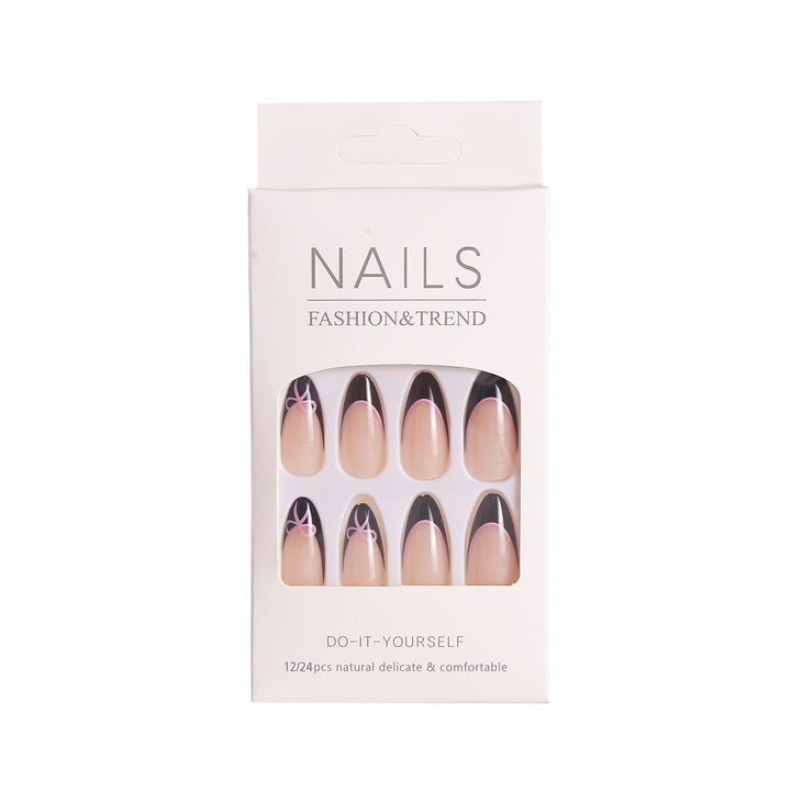Stylish DIY Press-On Nail Art Set Bowlift