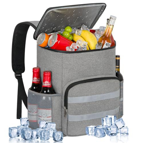 Women's Cool Backpack with Insulated Flap and Versatile Storage Bowlift