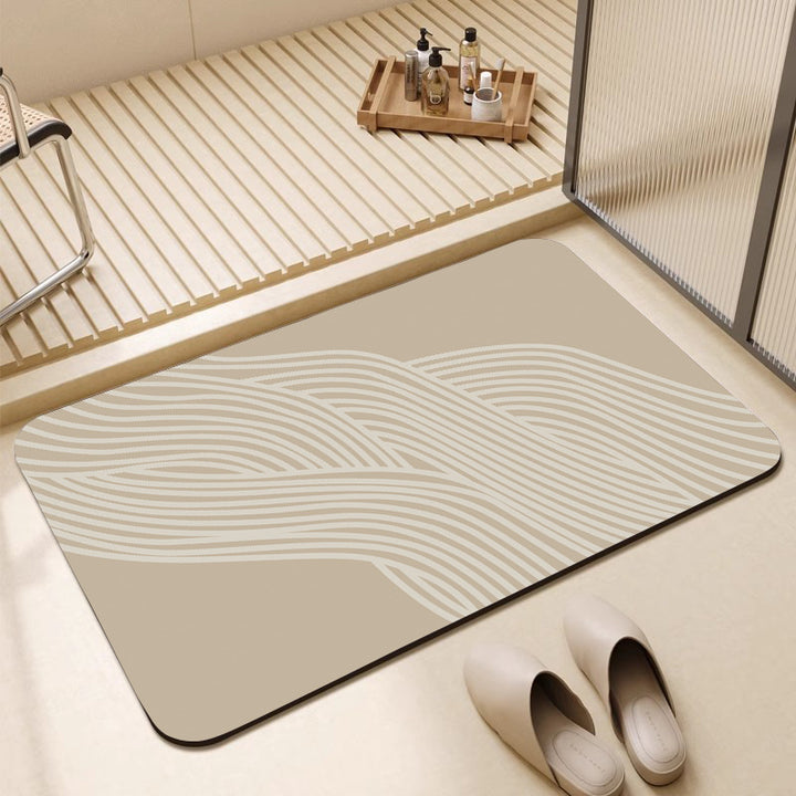 Modern Abstract Area Rug Bowlift
