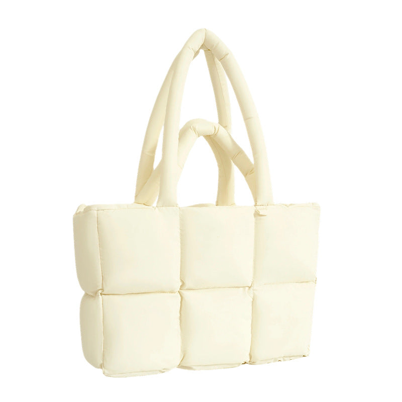 Quilted Puff Tote Bag Bowlift