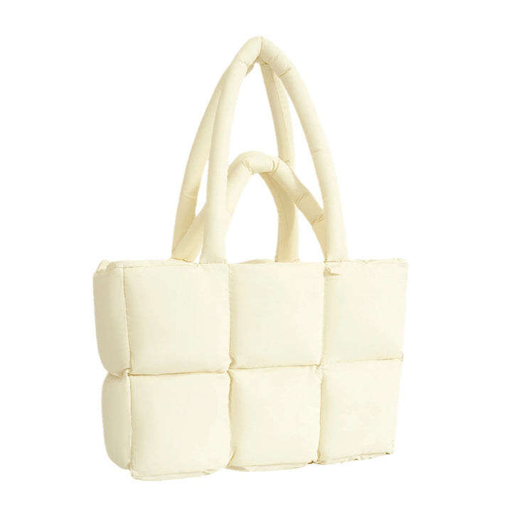 Quilted Puff Tote Bag Bowlift