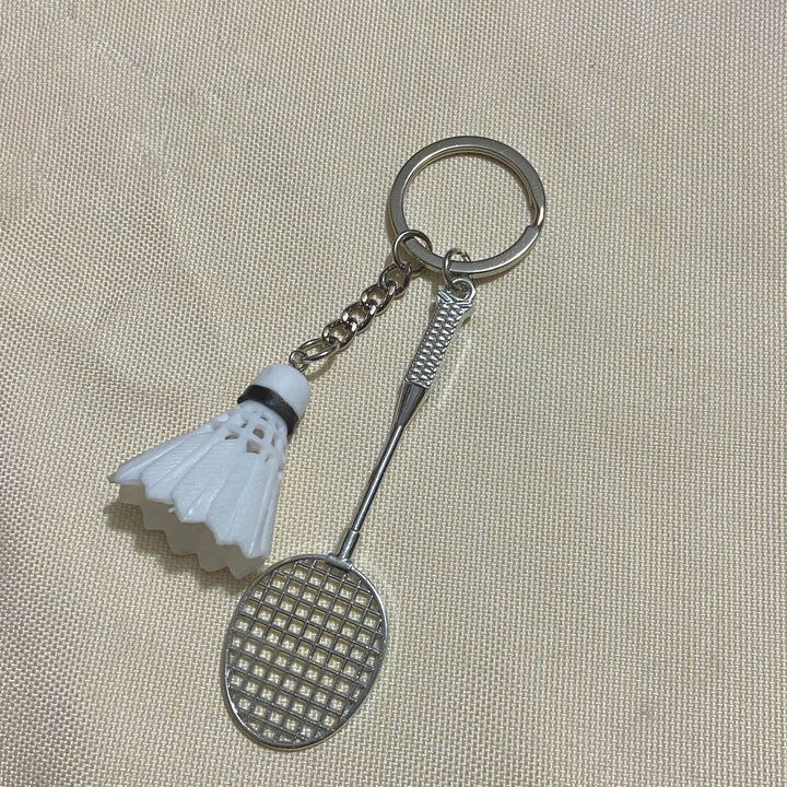 Badminton-Themed Keychain Bowlift