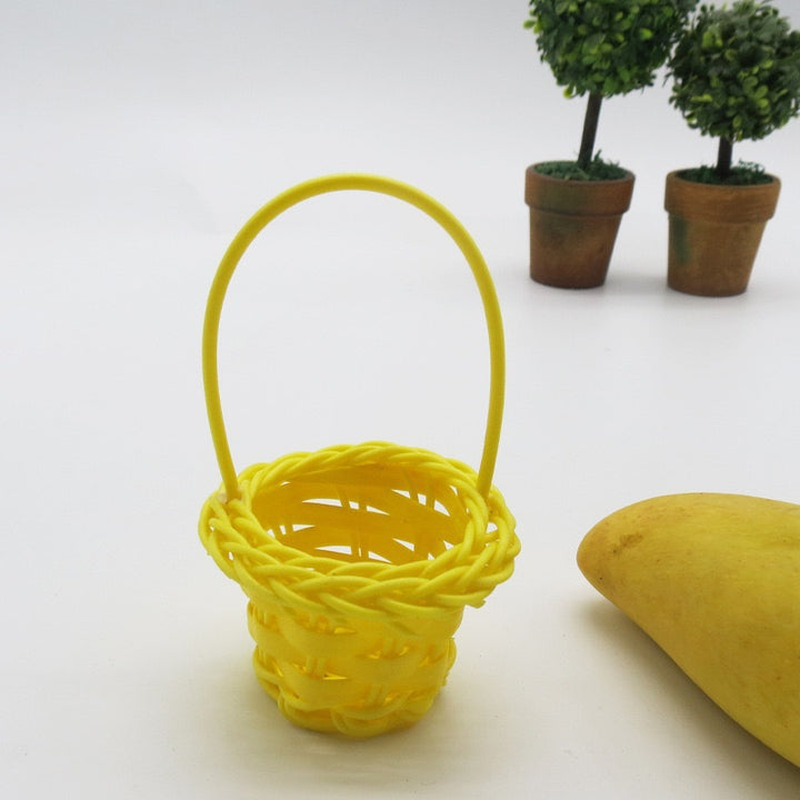 Mini Decorative Woven Basket Bowlift