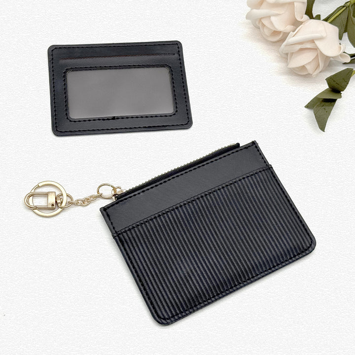 Minimalist Zippered Card Holder