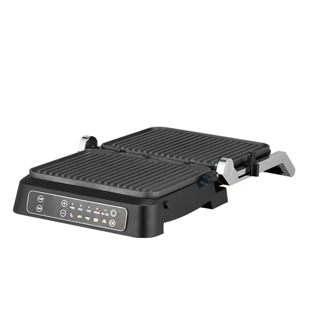 Versatile Electric Grill Press with Adjustable Temperature Control Bowlift