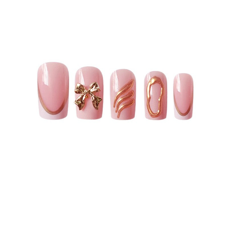 Premium Elegant Press-On Nail Set Bowlift