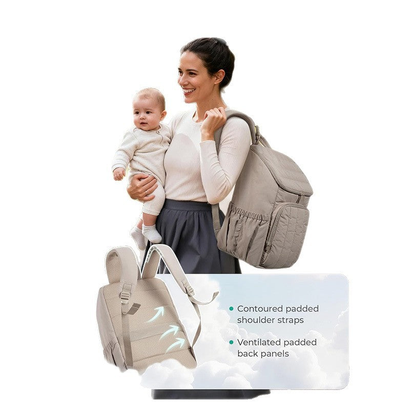 Insulated Multi-Pocket Backpack Bowlift