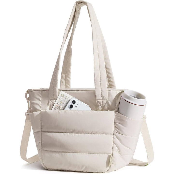 Stylish tote bag with insulated compartments Bowlift