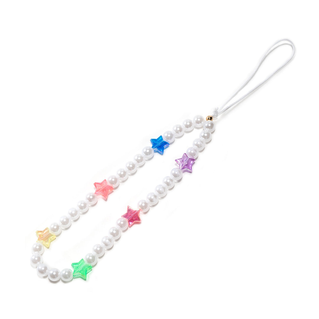 Beaded Smile Face Eyewear Chain Bowlift
