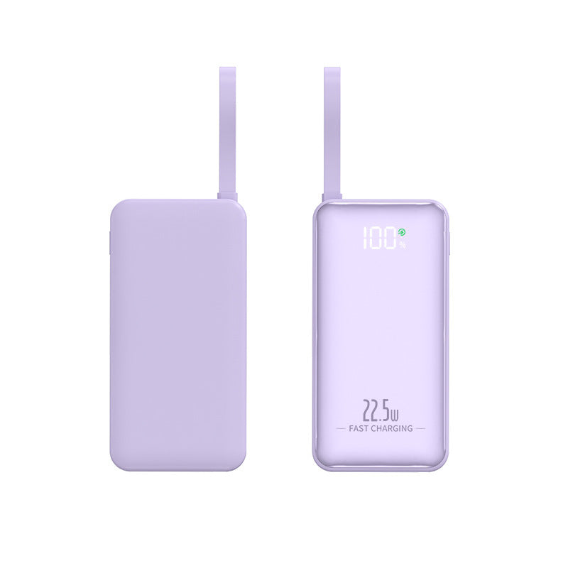 Portable power bank with smart charging function and LED charging display Bowlift