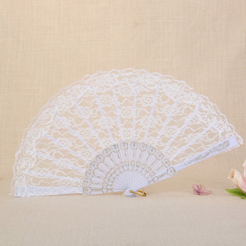 Ladies lace hand fan Bowlift