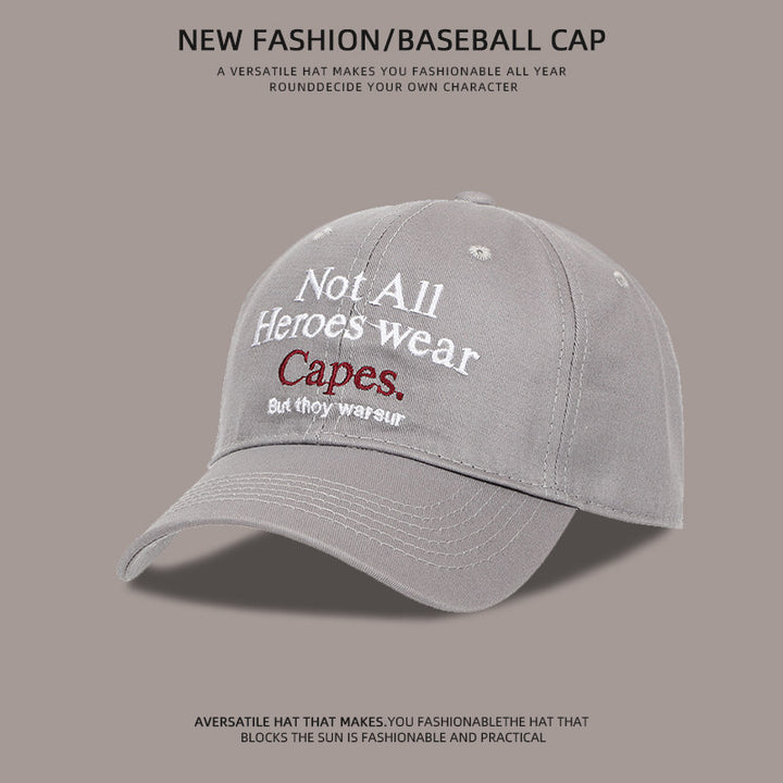 Embroidered Quote Baseball Cap