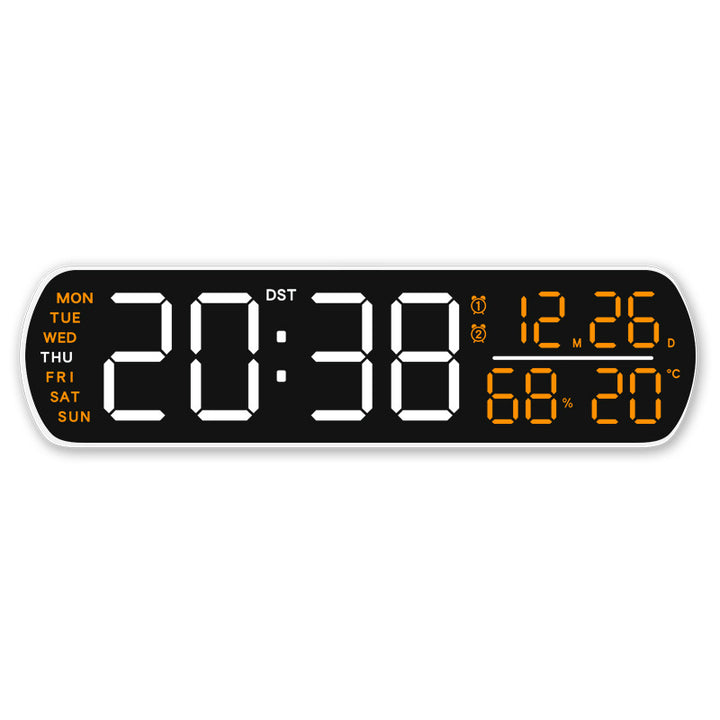 Digital weather clock with large display Bowlift