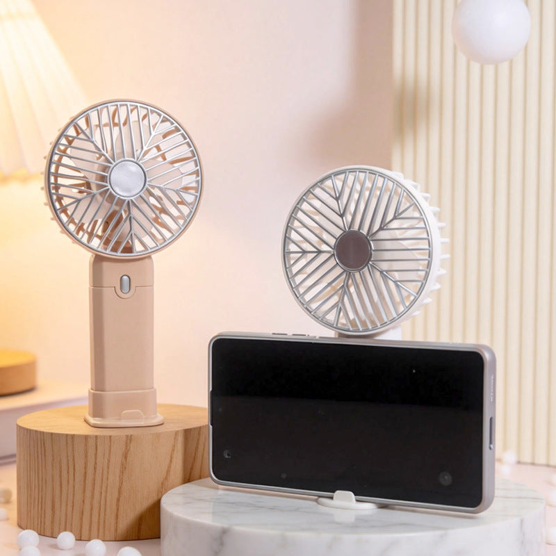 Women's Portable Hand Fan with Powerful Battery Function Bowlift