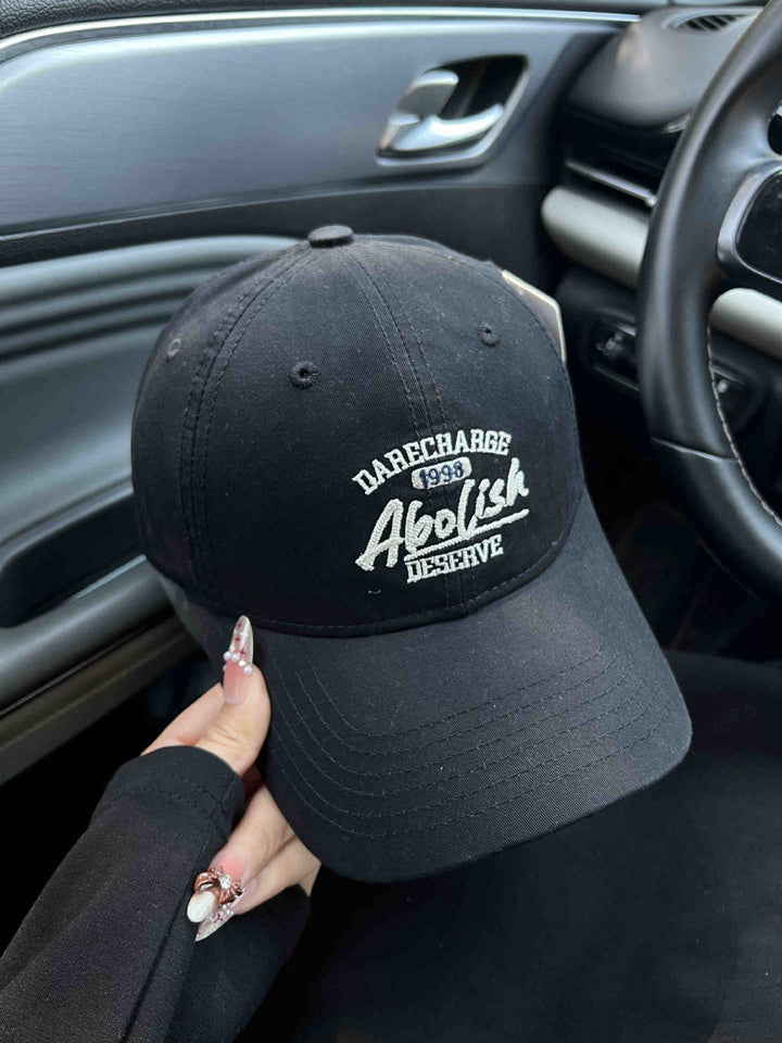 Men's Casual Distressed Graphic Cap Bowlift
