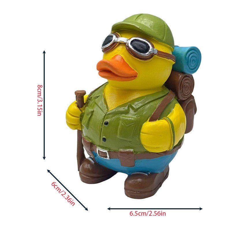 Funny Decor Rubber Duck with Sprinkles Bowlift