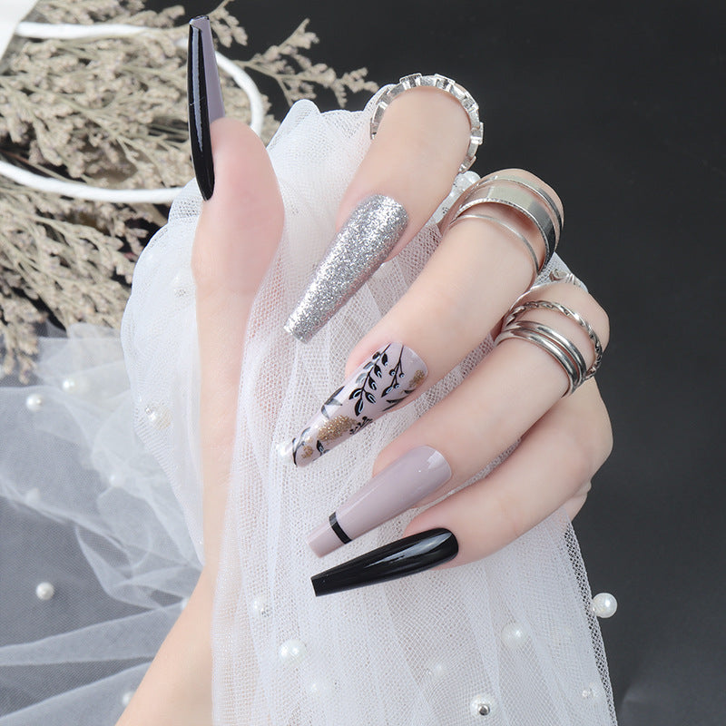 Glamorous Stiletto Press-On Nails Set Bowlift