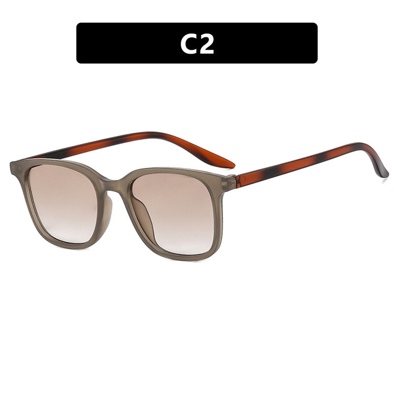 Women's trendy square sunglasses with polarized lenses Bowlift