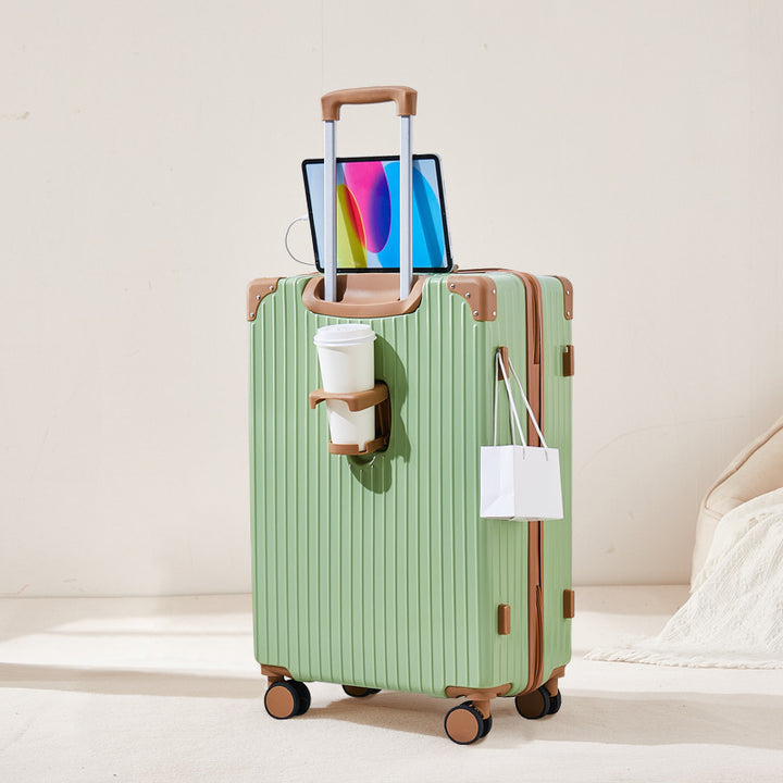 Unisex Textured Hard-Shell Luggage Set Bowlift