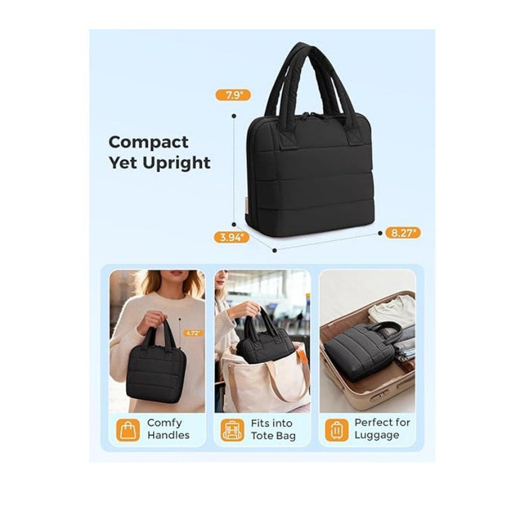 Cosmetic organizer with practical compartment system Bowlift