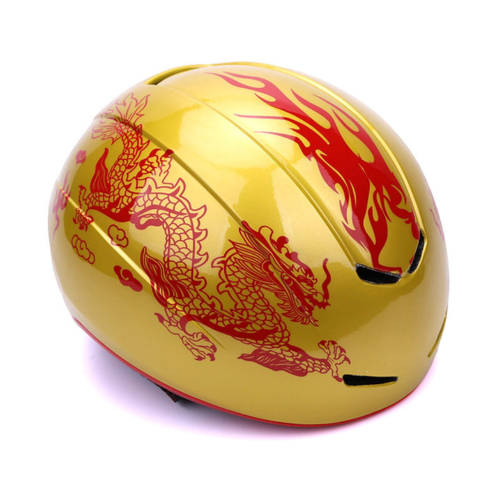 Dragon-Design Bicycle Helmet Bowlift