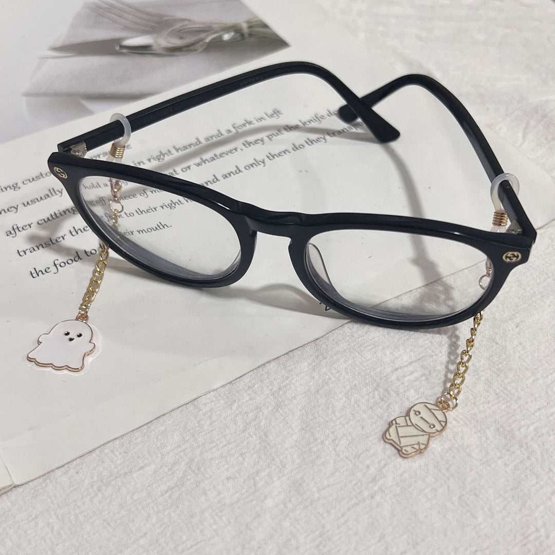 Decorative Eyewear Chain with Halloween Charms Bowlift