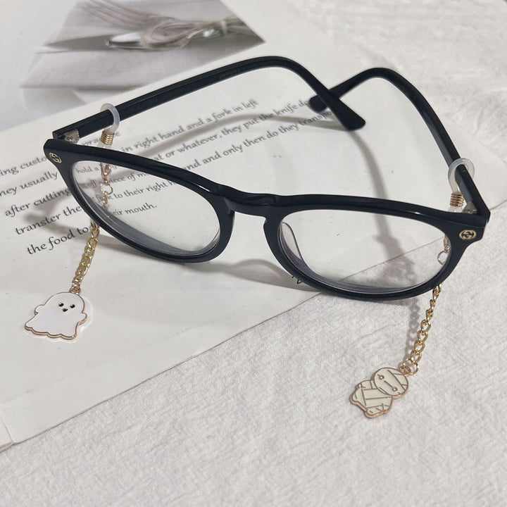 Decorative Eyewear Chain with Halloween Charms Bowlift