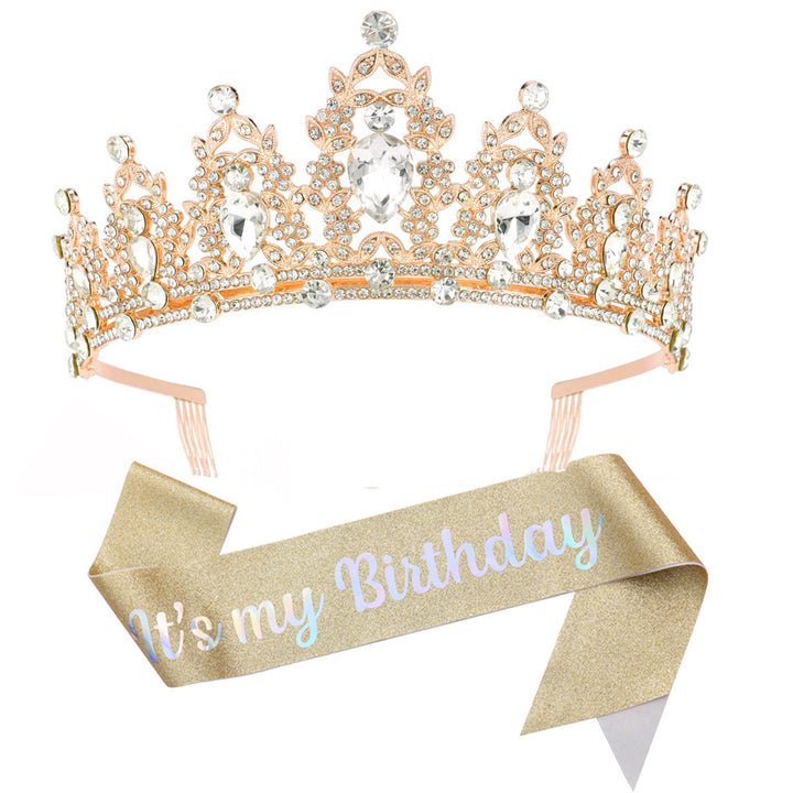 Women's black embellished tiara with elegant design Bowlift