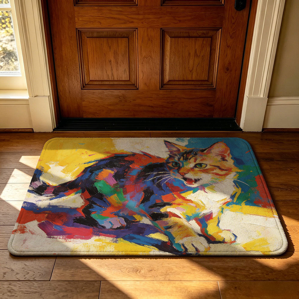 Cartoon-Themed Area Mat