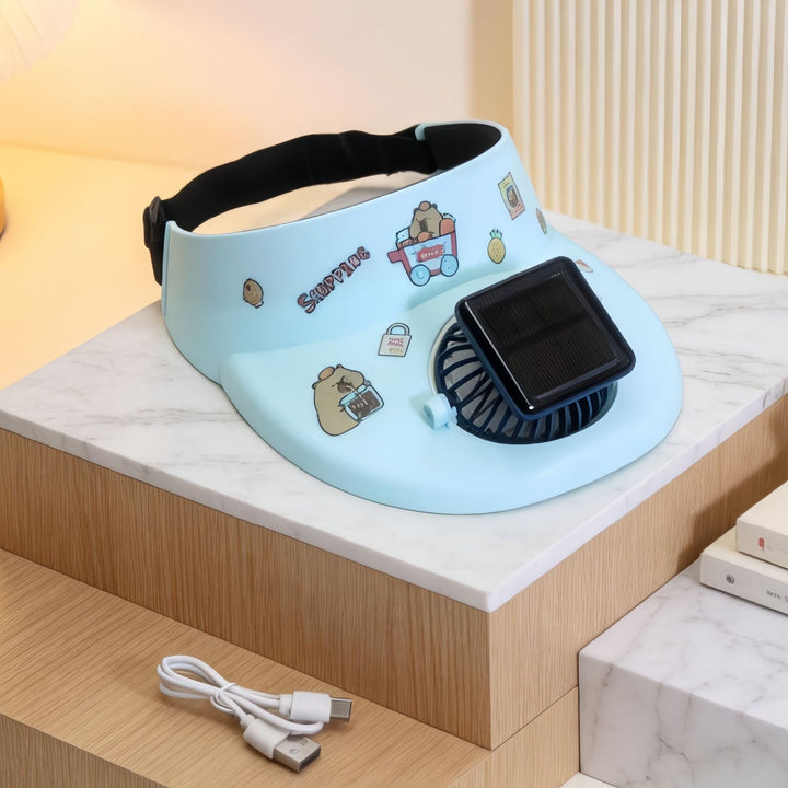 Ladies Comfortable Table Fan with Playful Design Bowlift