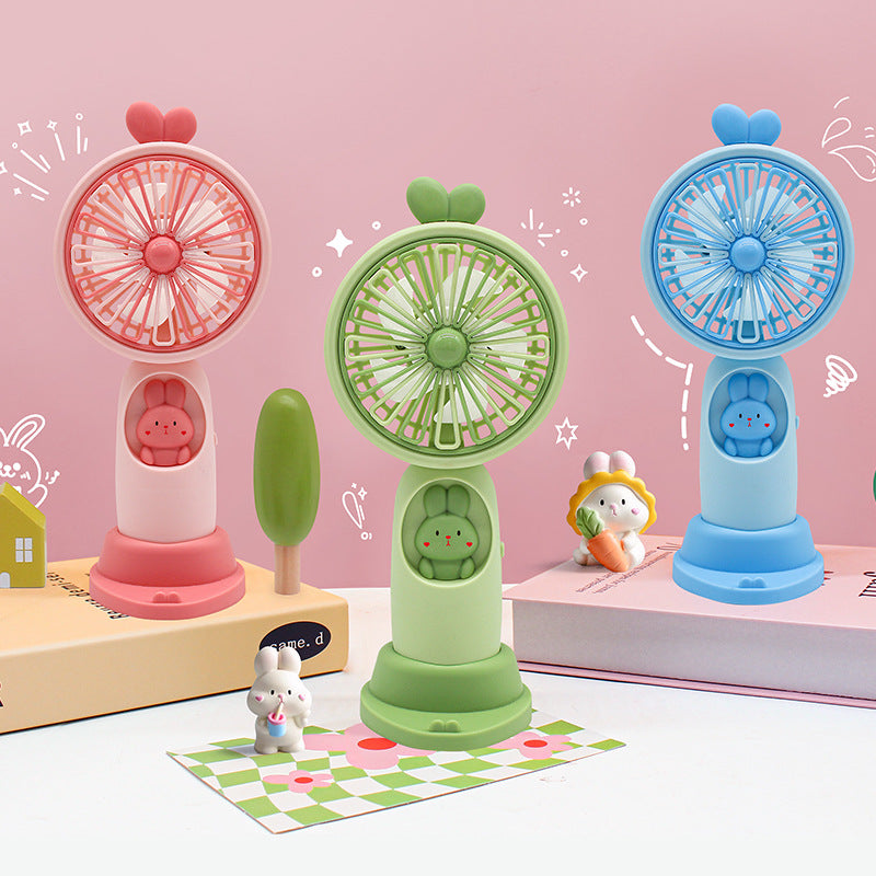 Unisex Portable Hand Fan with Animal Friendly Design Bowlift
