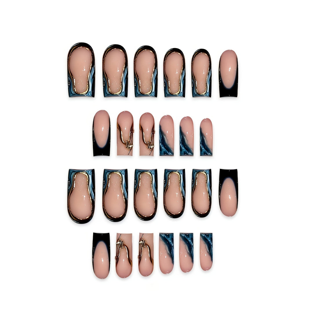 Elegant Sculpted Nail Art Extensions Bowlift