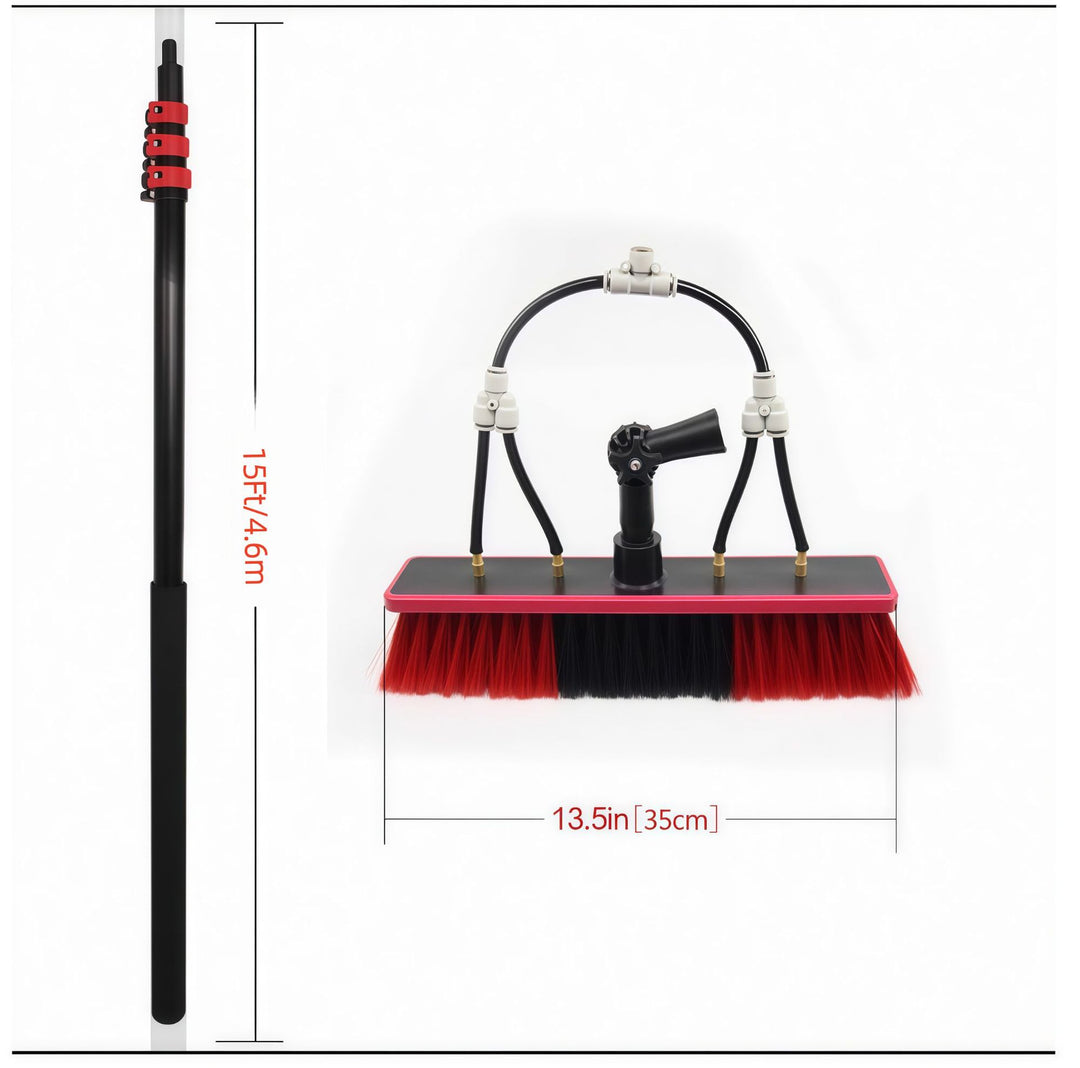 Adjustable High-Reach Cleaning Brush Bowlift